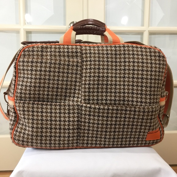 Paul Frank Handbags - Paul Frank / Houndstooth / Large Carry On Bag
